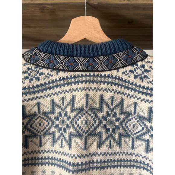 Vintage Dale of Norway Fair Isles Wool Sweater Size Small/40 - Picture 8 of 8